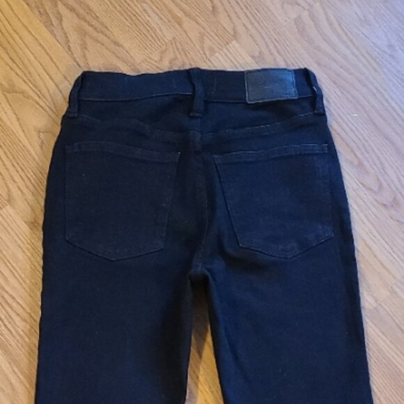 NEW NWOT! MADEWELL HIGH/MID-RISE KICK OUT JEANS CROPPED STRETCH DENIM sz 26 - Picture 5 of 8